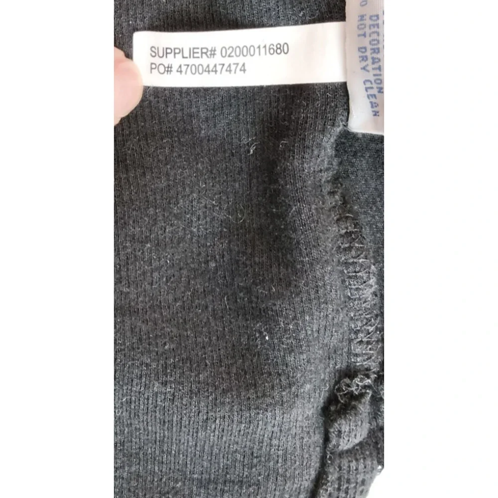 Polo Ralph Lauren Estate Rib 1/4 Zip Sweater Men's M Black Flesh Pony #W5409